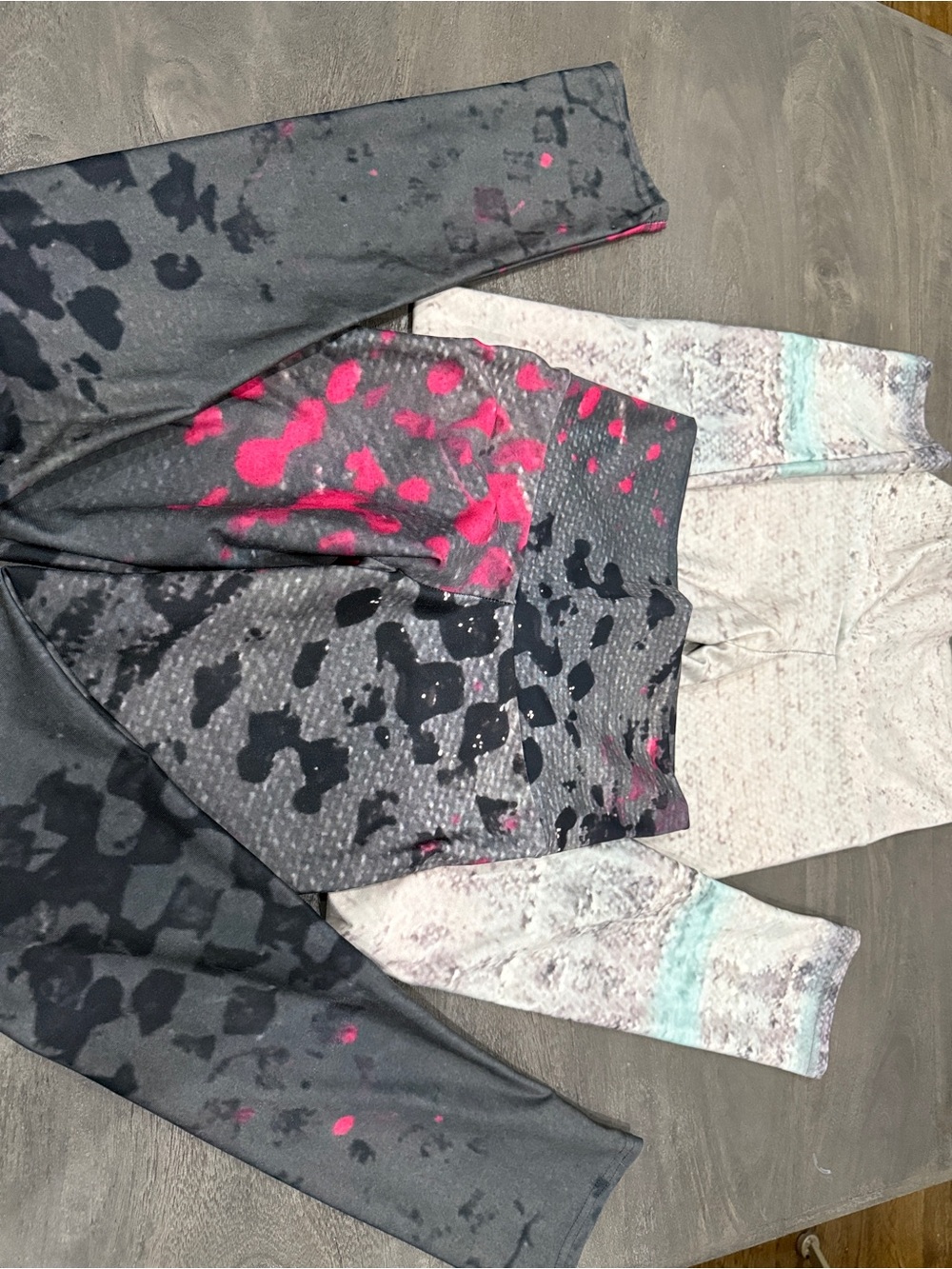 2 pairs of  Pro Active Art leggings